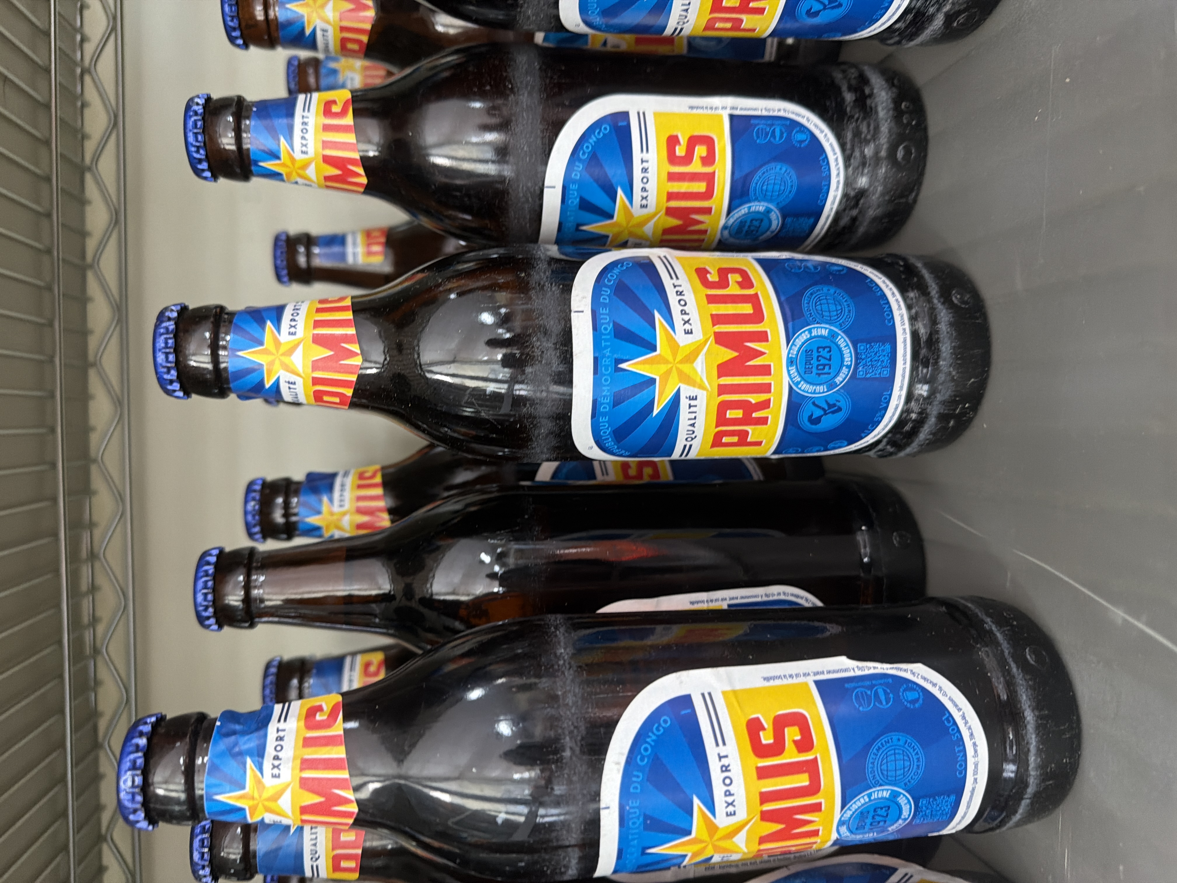 Beer primus  Congolese drink 