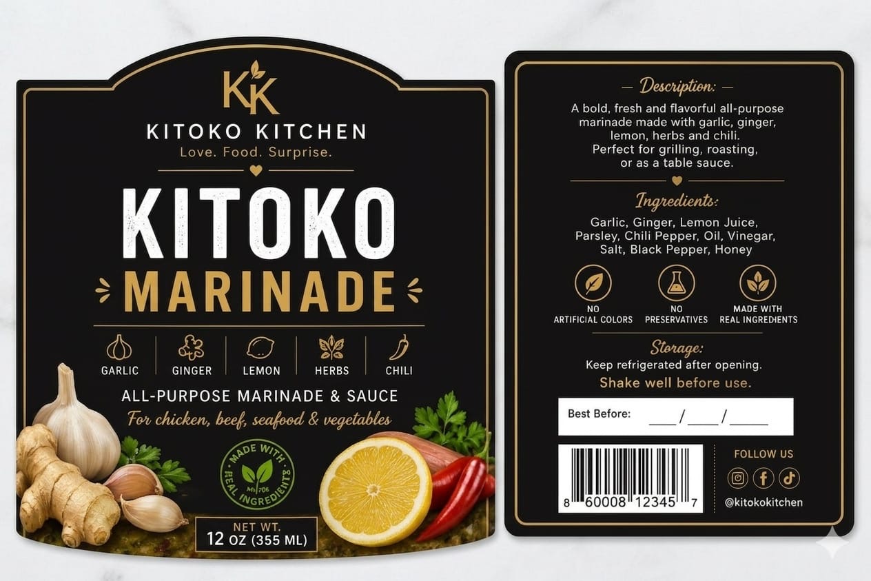 Kitoko Marinade 